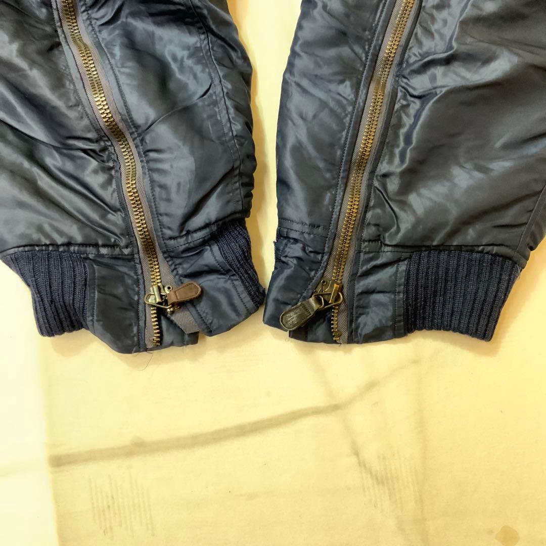 A/W USAIRFORCE フライトパンツ サスペンダー付き ネイビー