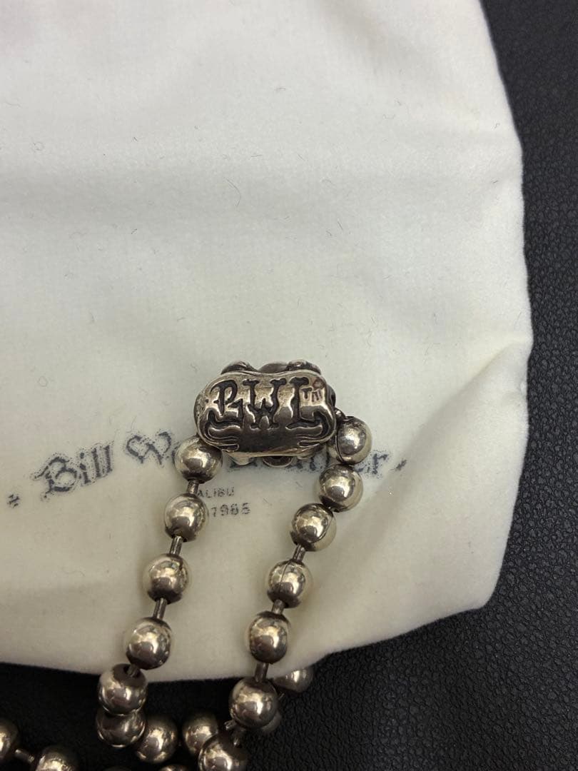 B_Plants 様Bill Wall Leather ボールチェーンネックレス
