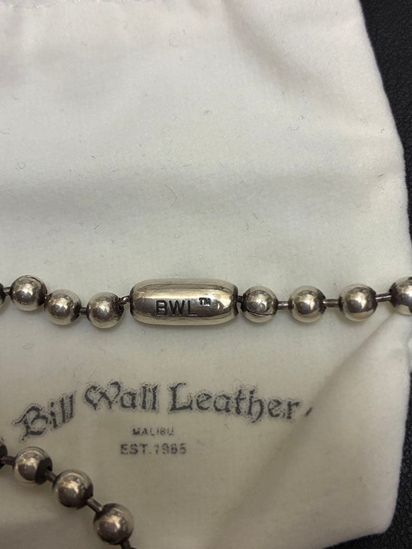 B_Plants 様Bill Wall Leather ボールチェーンネックレス