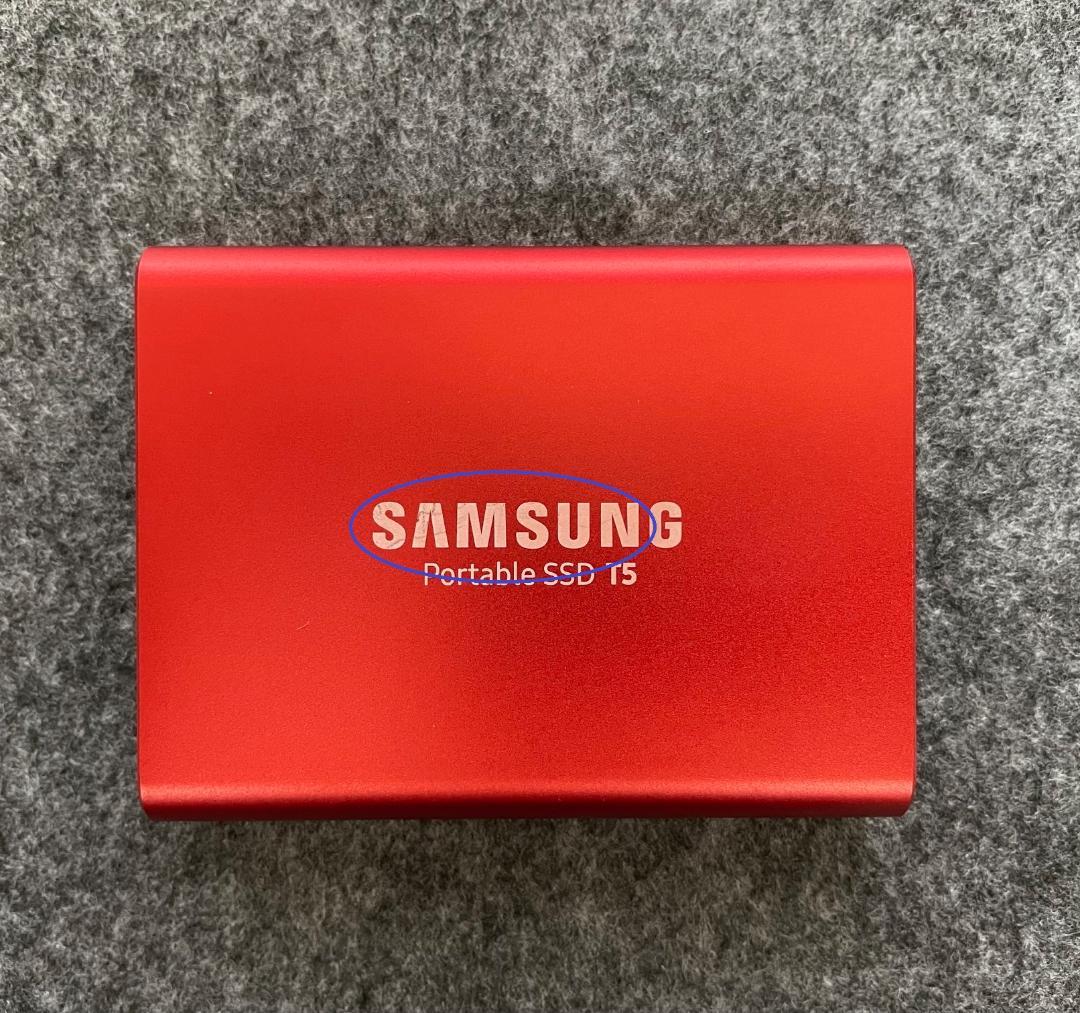 Samsung ポータブルSSD T5 500GB USB 3.1 Gen 2