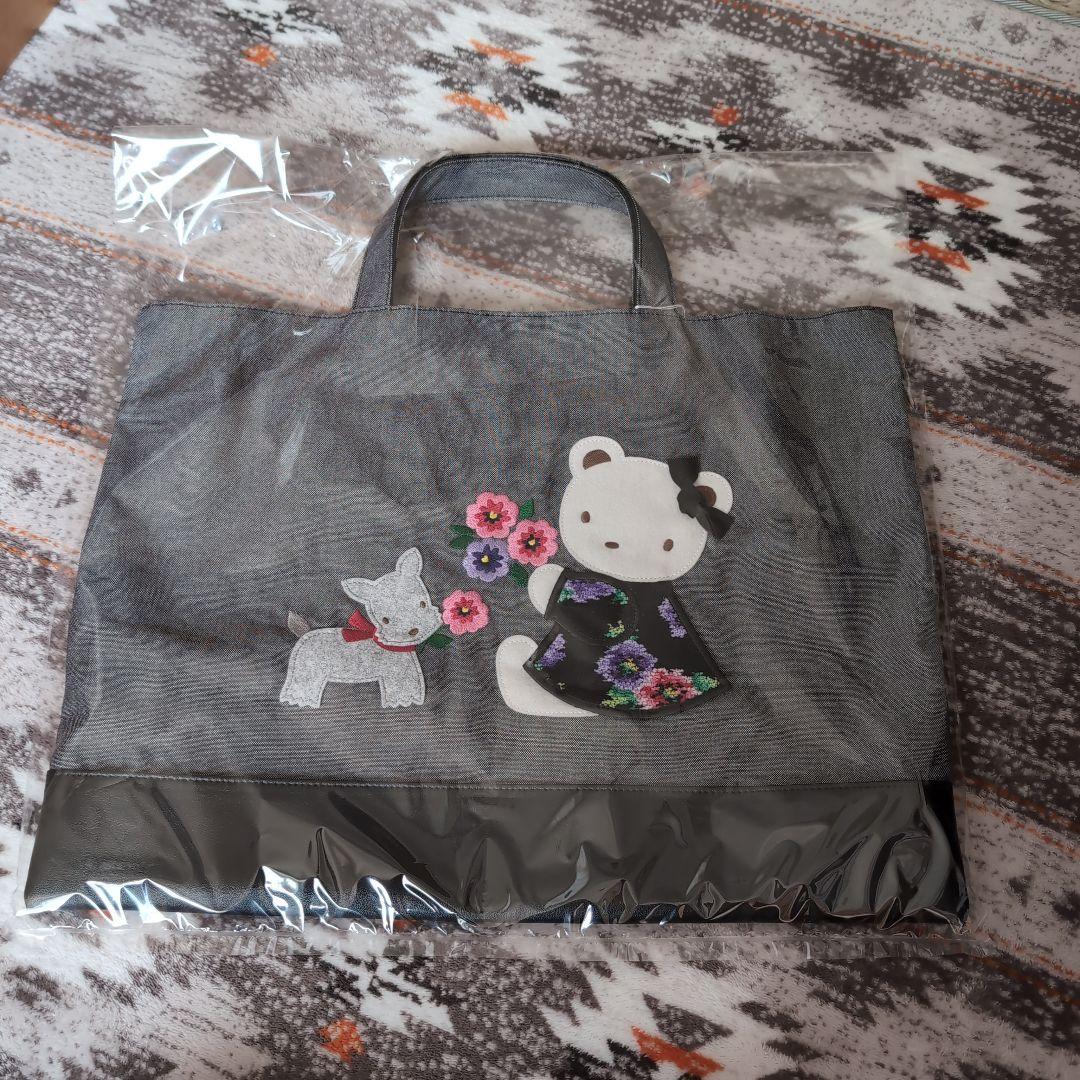 familiar × FEILER デニムバッグ　新品未開封