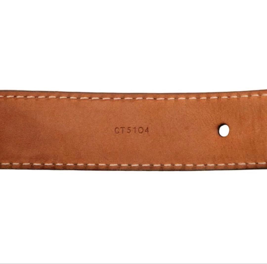 ルイ ヴィトン モノグラム サンチュール イニシャル ベルト サイズ：90/36