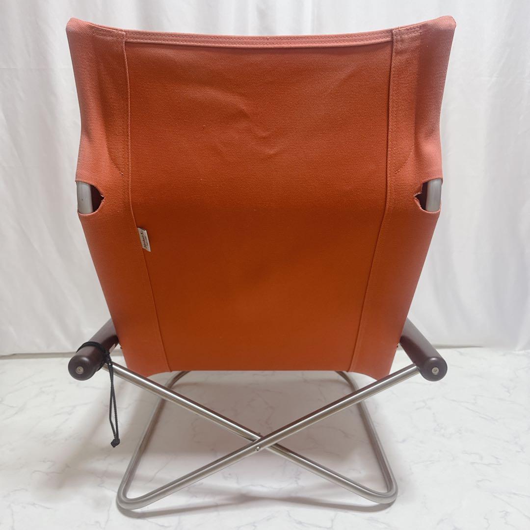 ニーチェアx Nychair Dark brown×レンガ