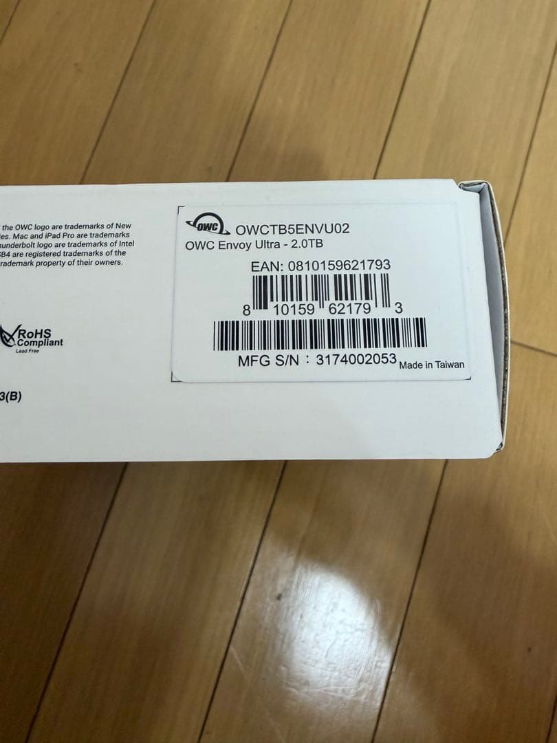 OWC Envoy Ultra 2TB 外付けSSD