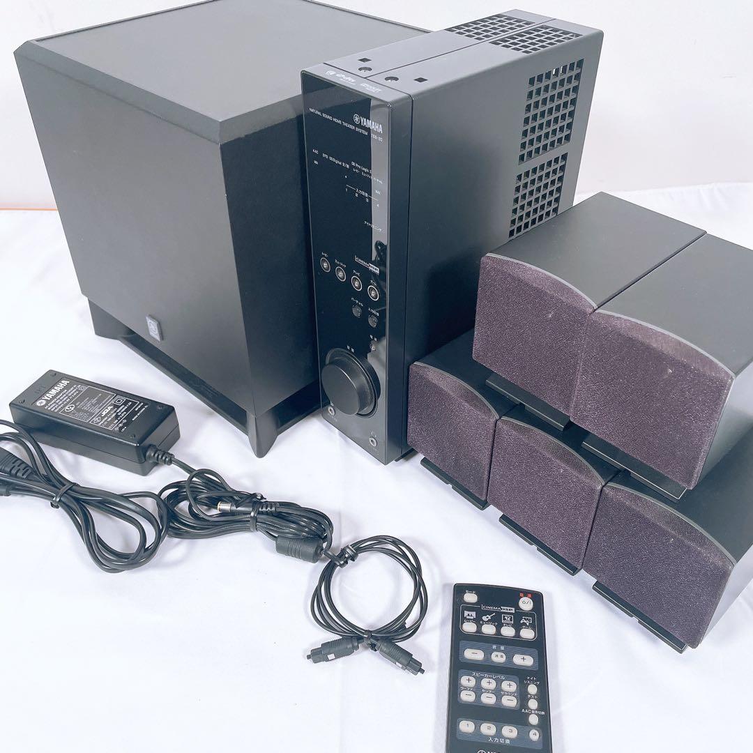 【美品】 YAMAHA 5.1chホームシアターシステム ブラック TSS-20
