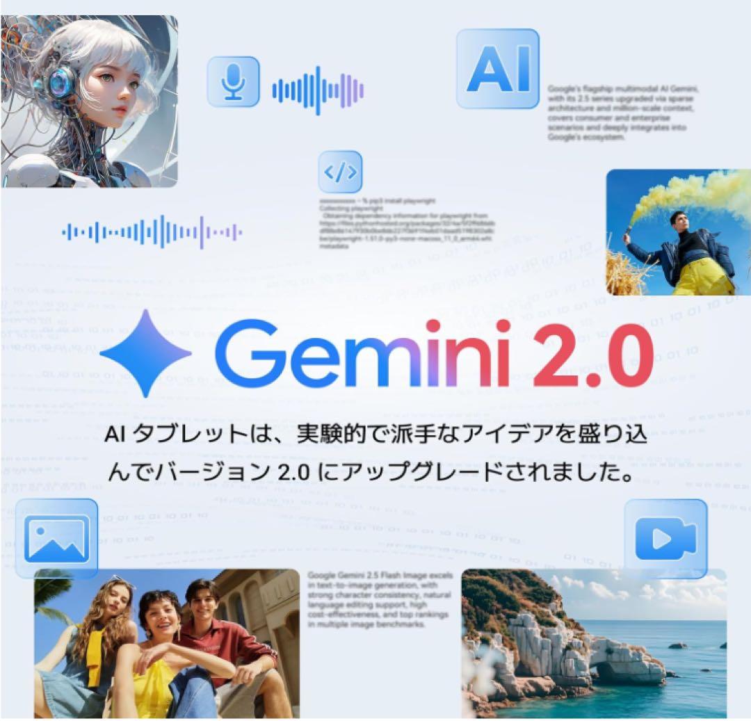 タブレット 8.6インチ Android15 12GB 128GB ケース付