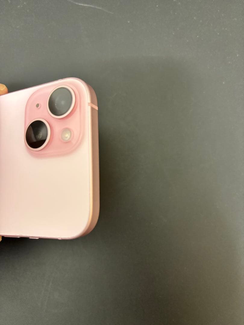 【最終値引】iPhone15 128GB SIMフリー　100% ピンク
