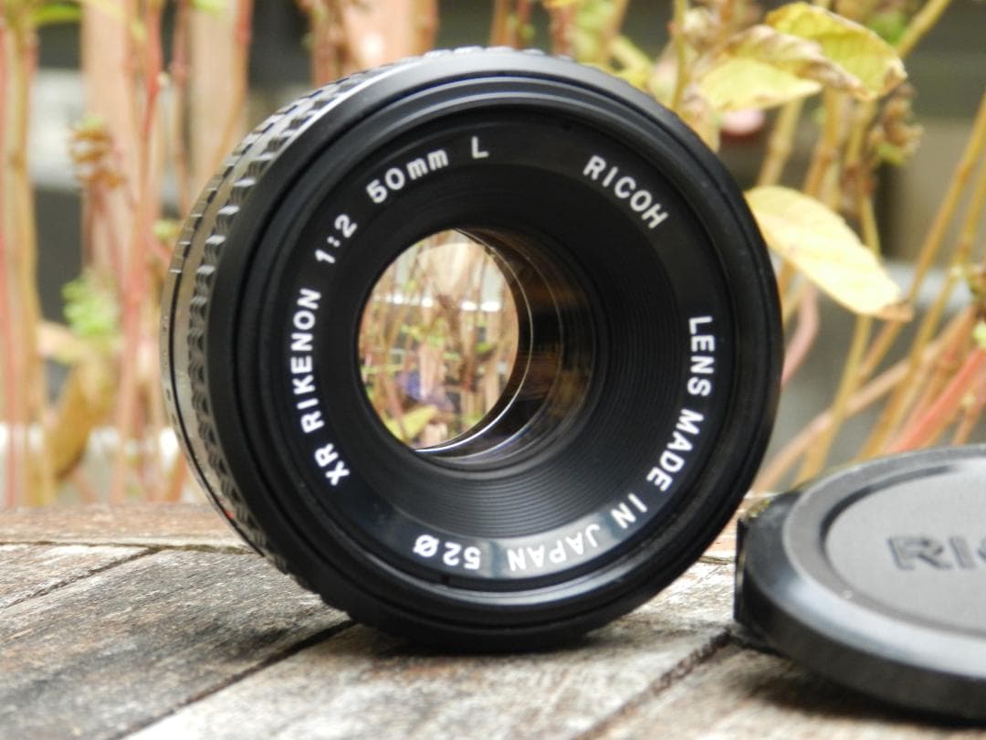 極美品　RICOH XR RIKENON 50mm L f/1.2 レンズ