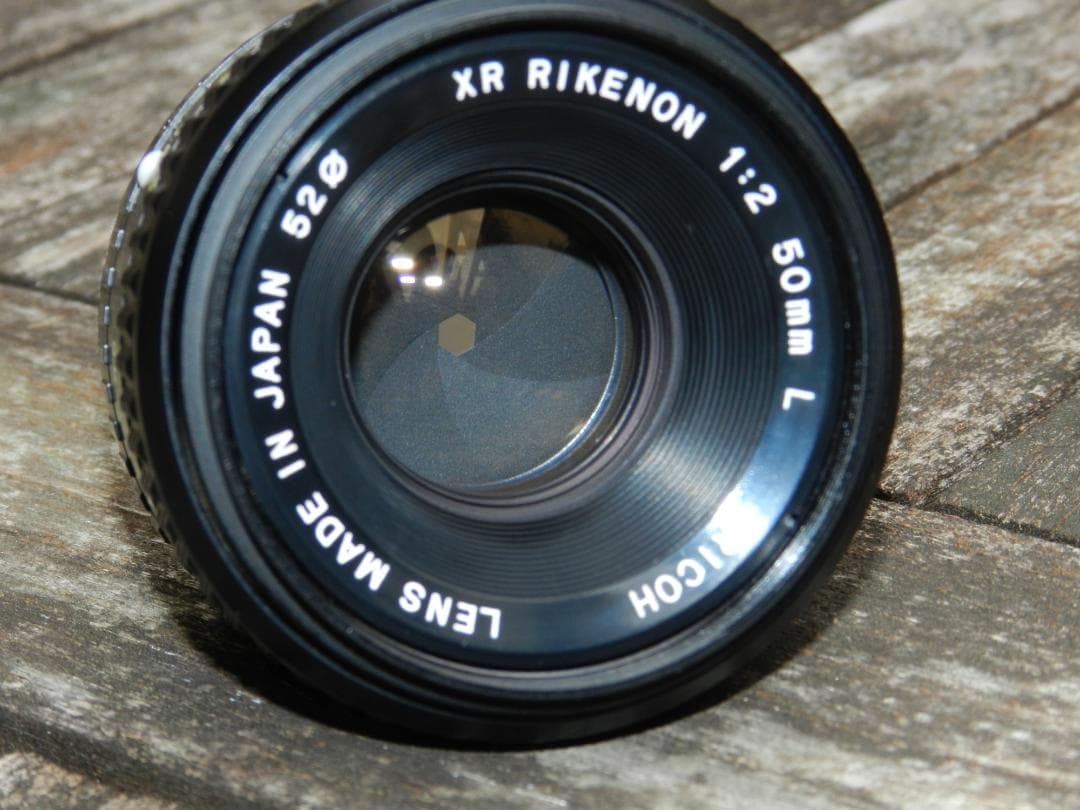 極美品　RICOH XR RIKENON 50mm L f/1.2 レンズ