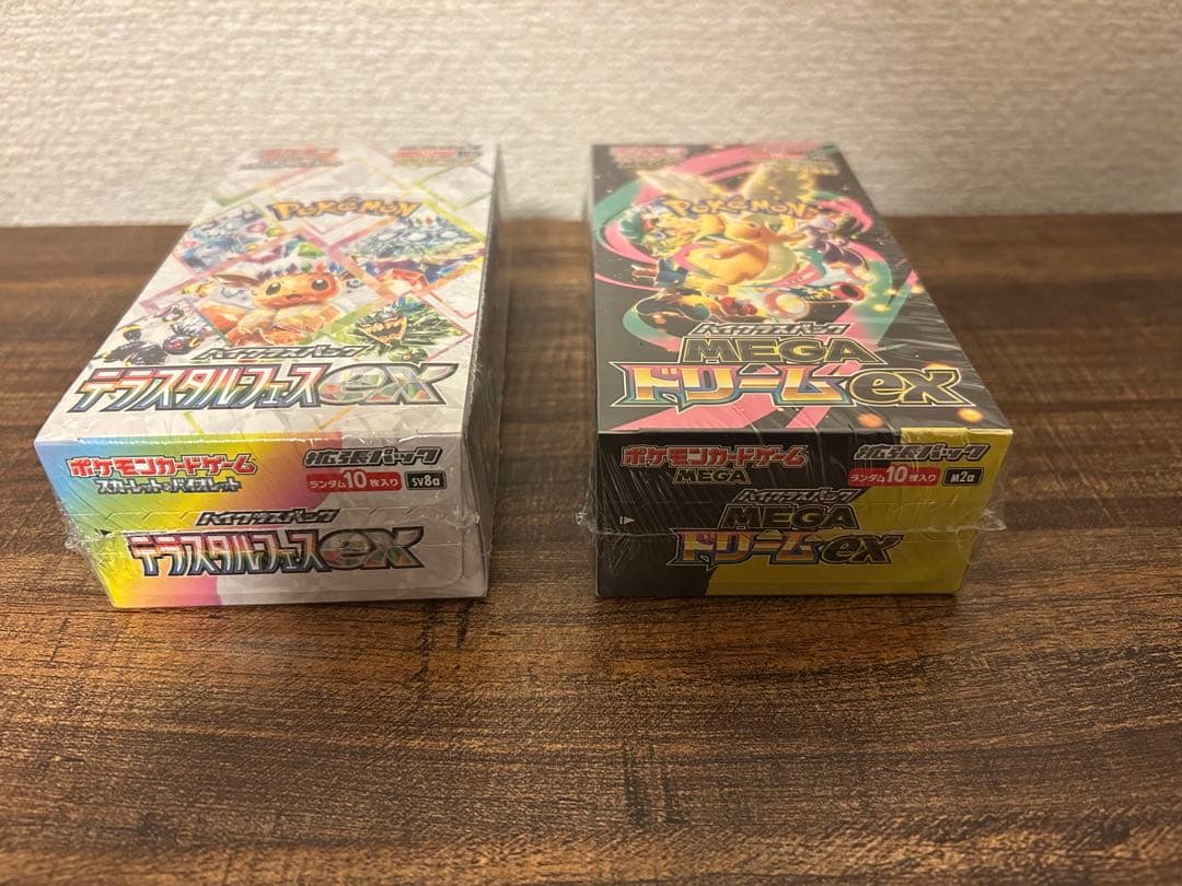 シュリンク付きポケモンカードゲーム MEGAドリームEX テラスタルフェスEX