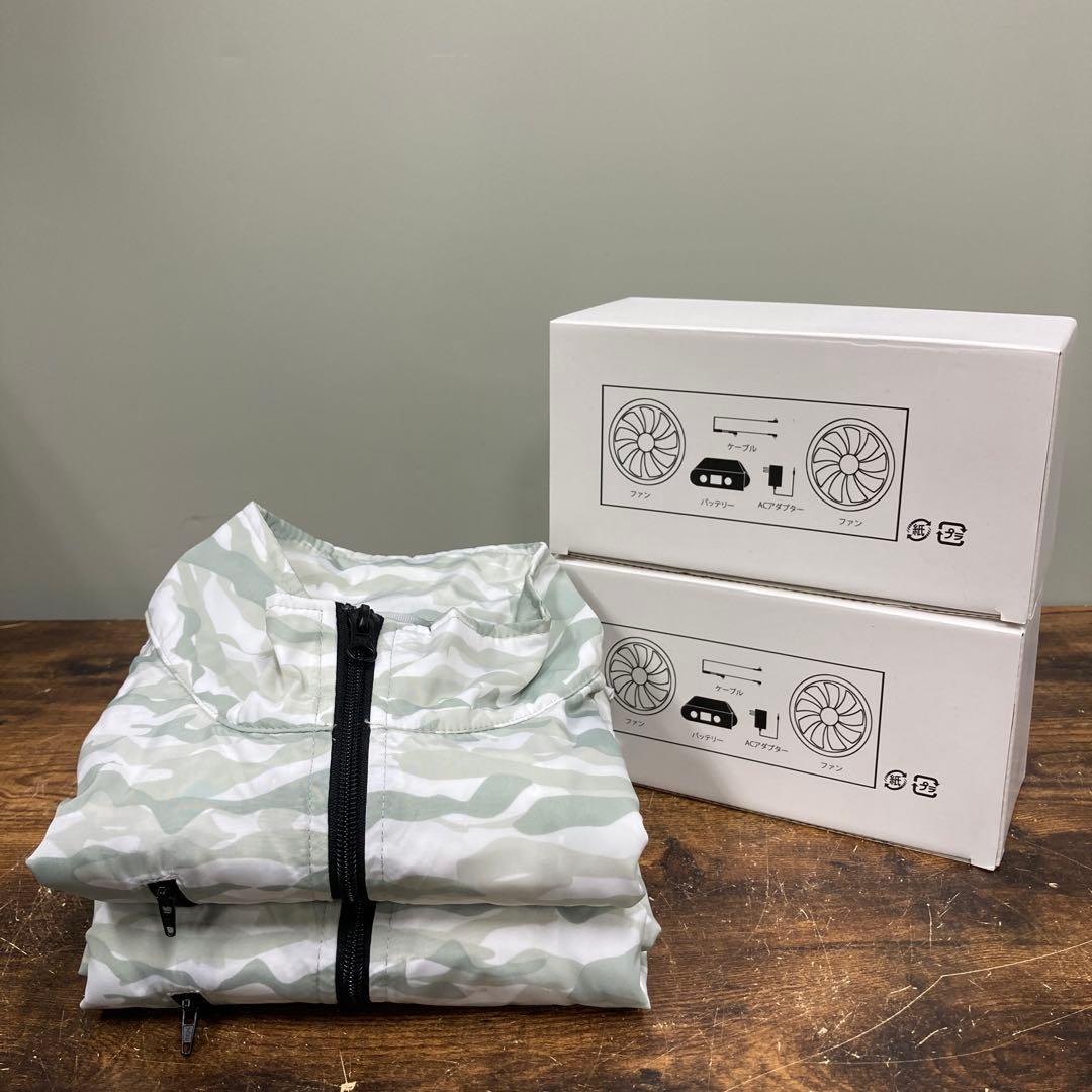 空調作業服 ベスト　2組セット　メンズ　L