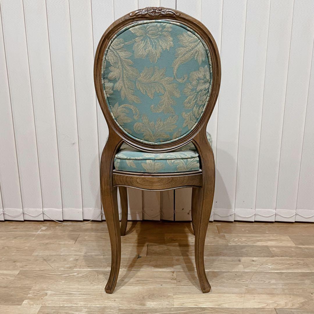 松永工房　アンティーク　チェア　猫脚　ヨーロピアン　ドレッサー　椅子　姫椅子