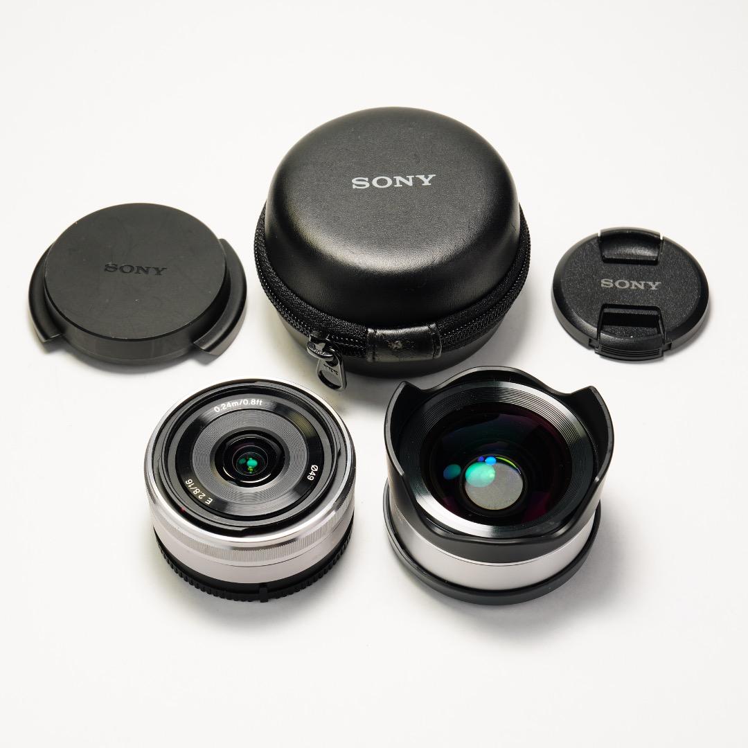 SEL16F28 + VCL-ECU1 超広角レンズセット α6000対応