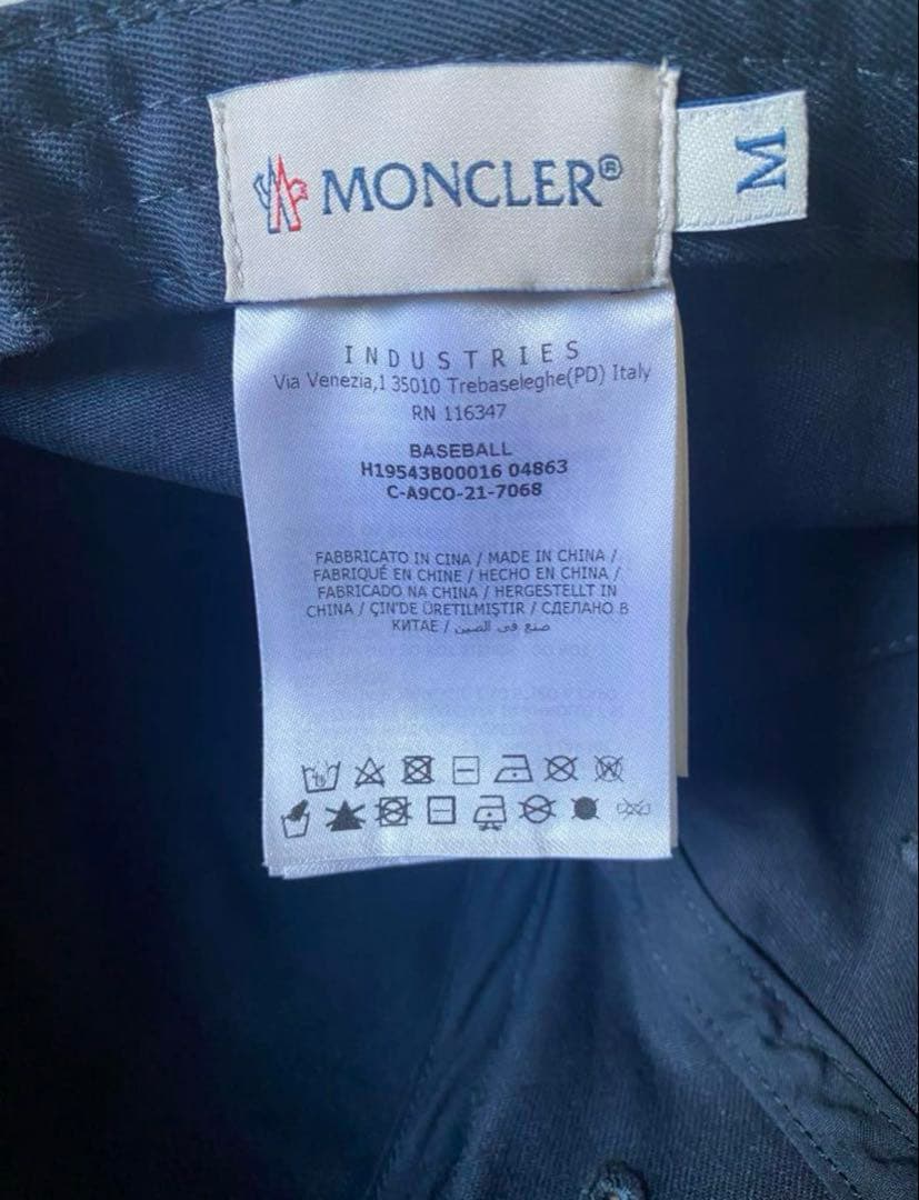 ✨美品✨MONCLER キャップ