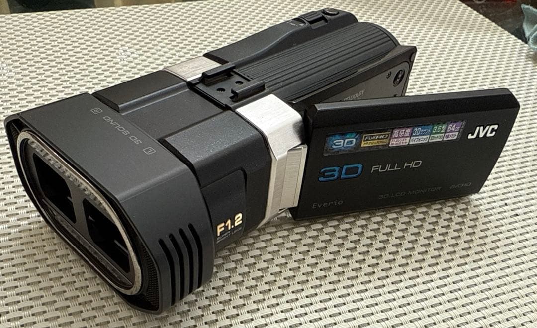 JVC GS-TD1 3D FULL HD ビデオカメラ本体