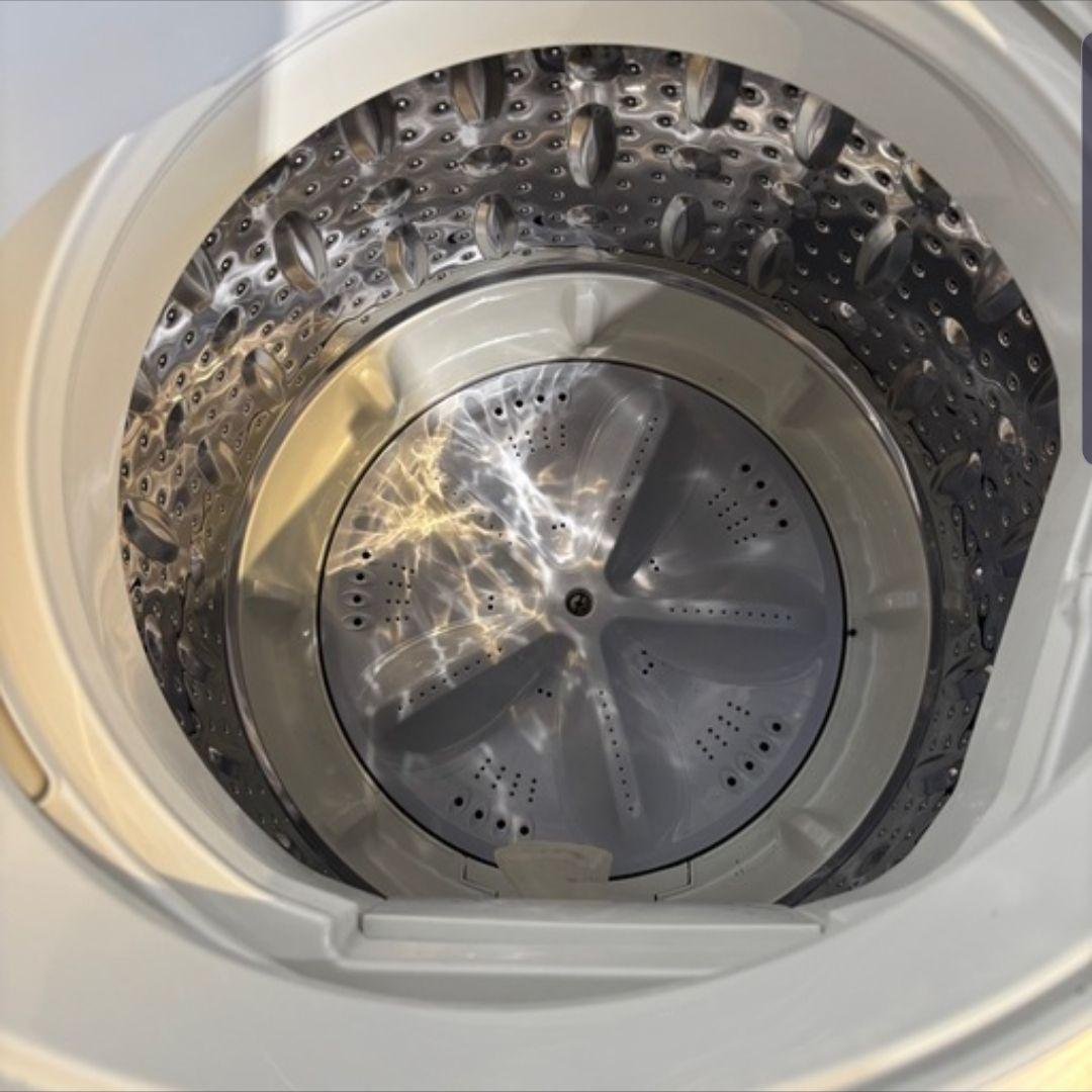 引き取り限定 SHARP シャープ ES-GE5C-W 2019年製 洗濯機