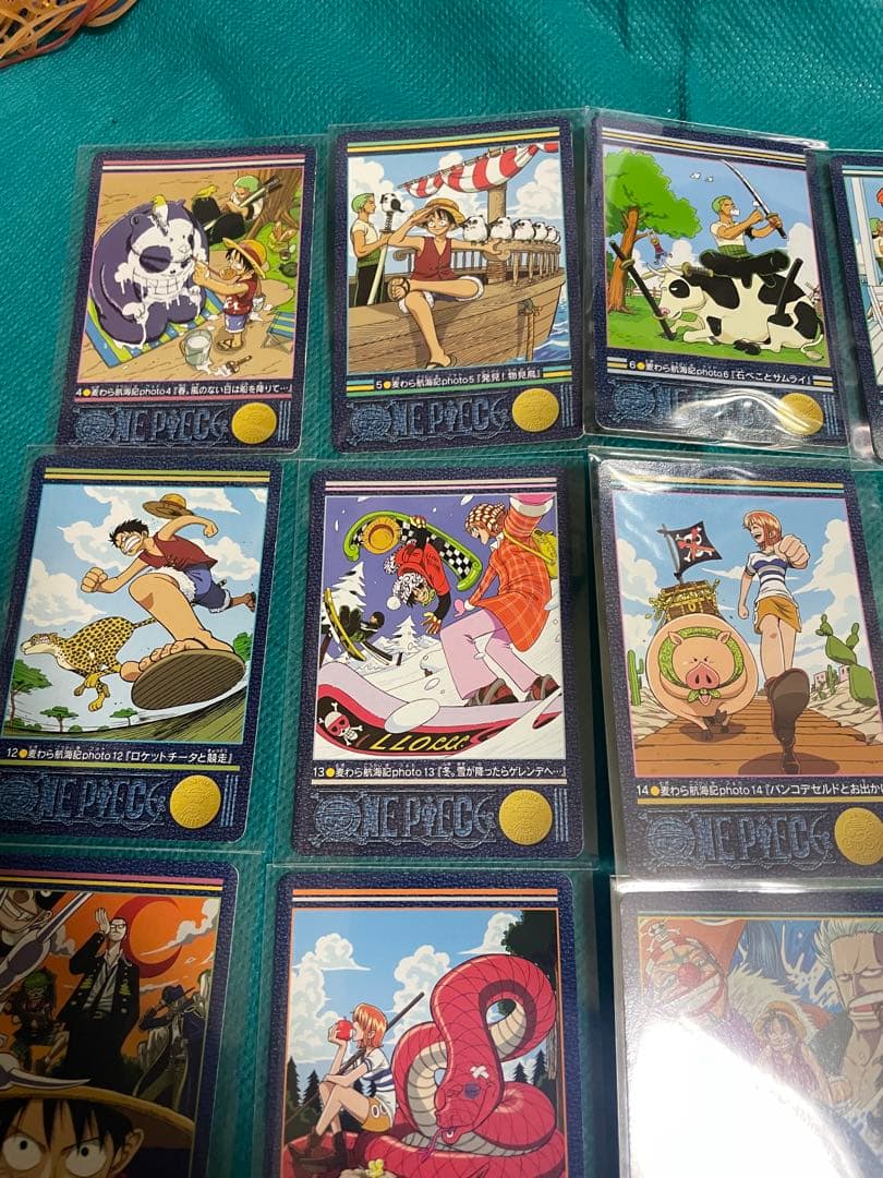 【さんどぱん】ワンピース ビジュアルアドベンチャーカード24枚
