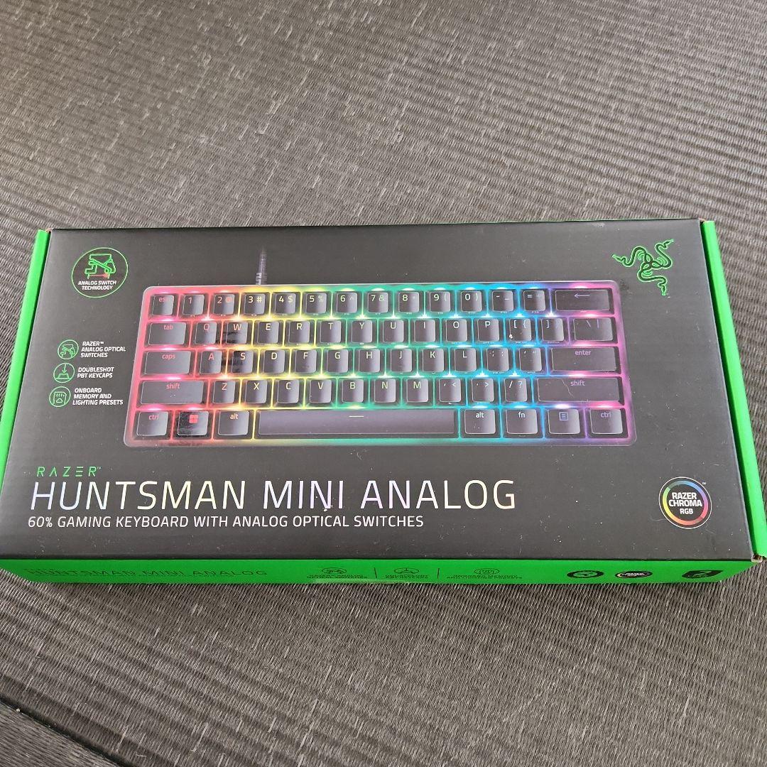 Razer Huntsman Mini Analog 60%ゲーミングキーボード
