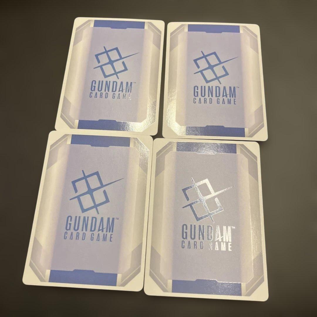 ガンダムカードゲーム　フリットアスノ　パラレル4枚