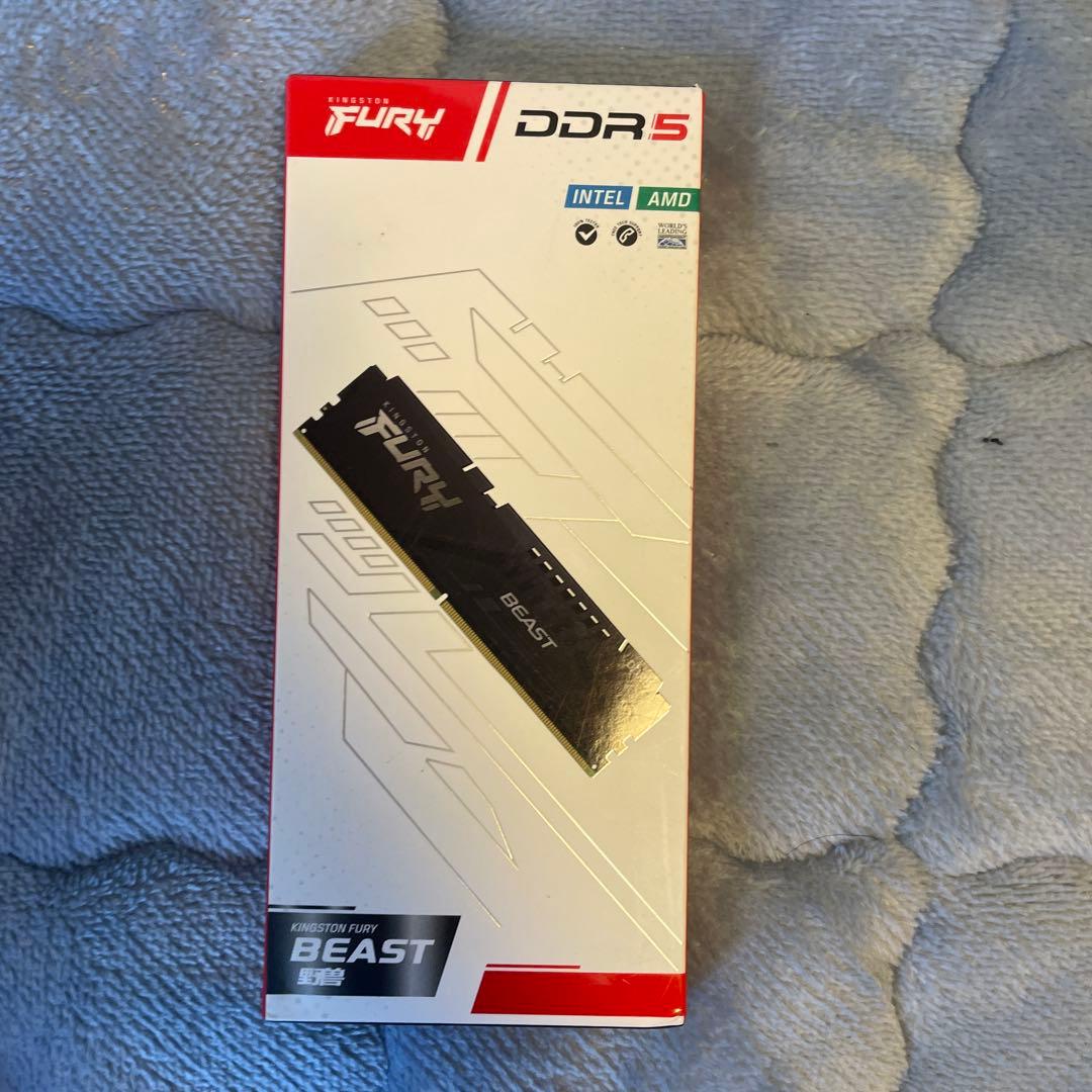 Kingston FURY Beast DDR5 16gb/5600 1枚