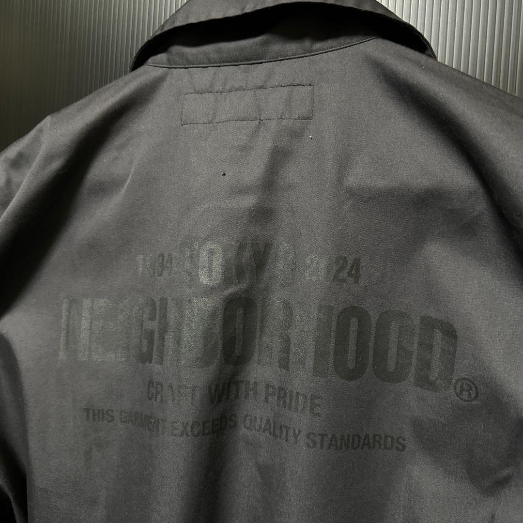 NEIGHBORHOOD 長袖シャツ チャコールグレー SMALL