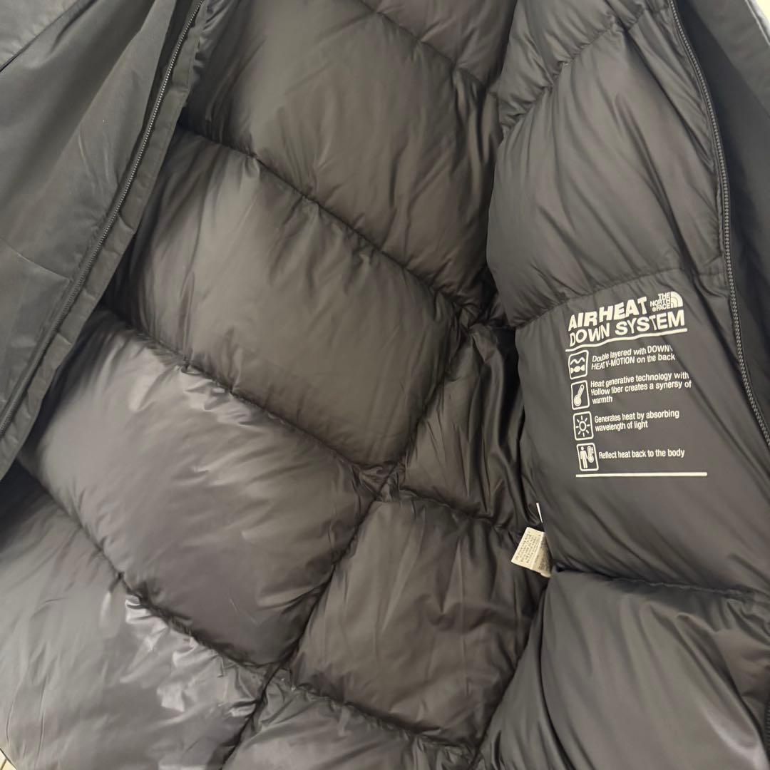 THE NORTH FACE ダウンコート AIR HEAT 黒