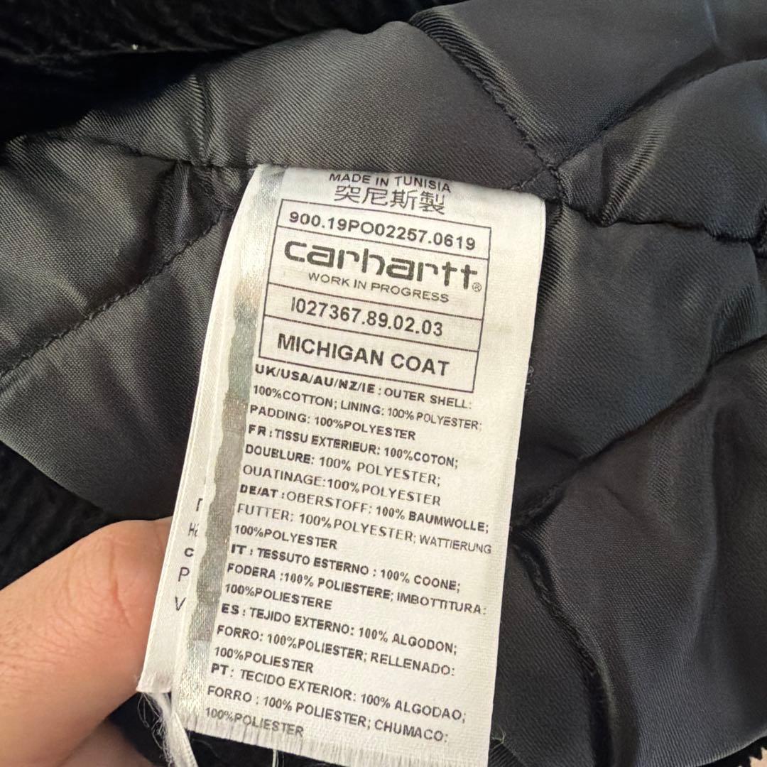 カーハート　チョアコート　コーデュロイ