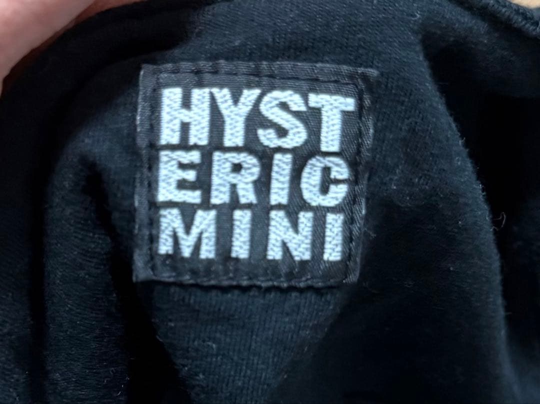 HYSTERICMINI ブラック ロンパース ヒスミニ 80 ベビー 美品