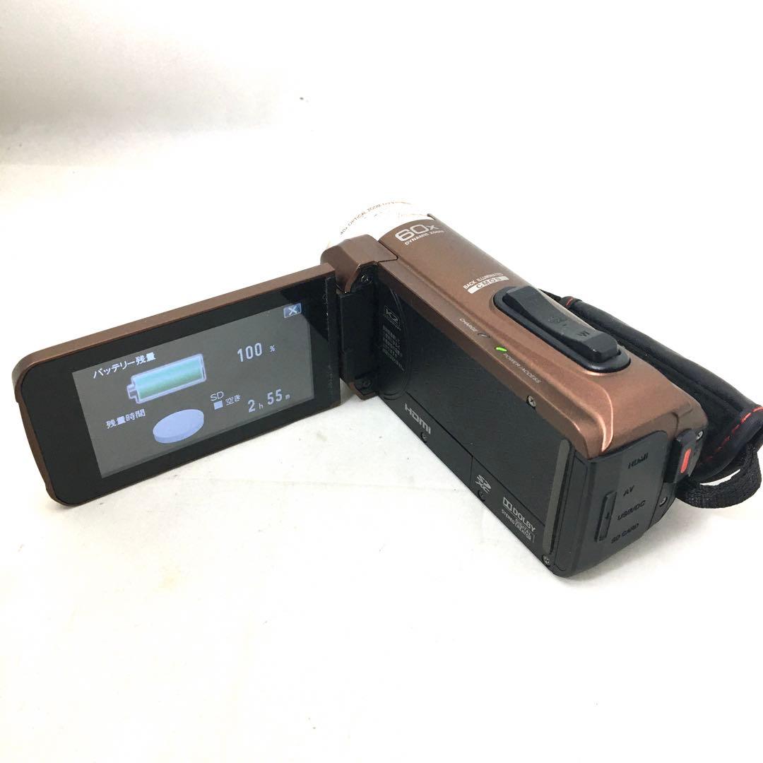 タフボディビデオ☆大容量内蔵バッテリーと内蔵8GBメモリー&SDカードで沢山記録