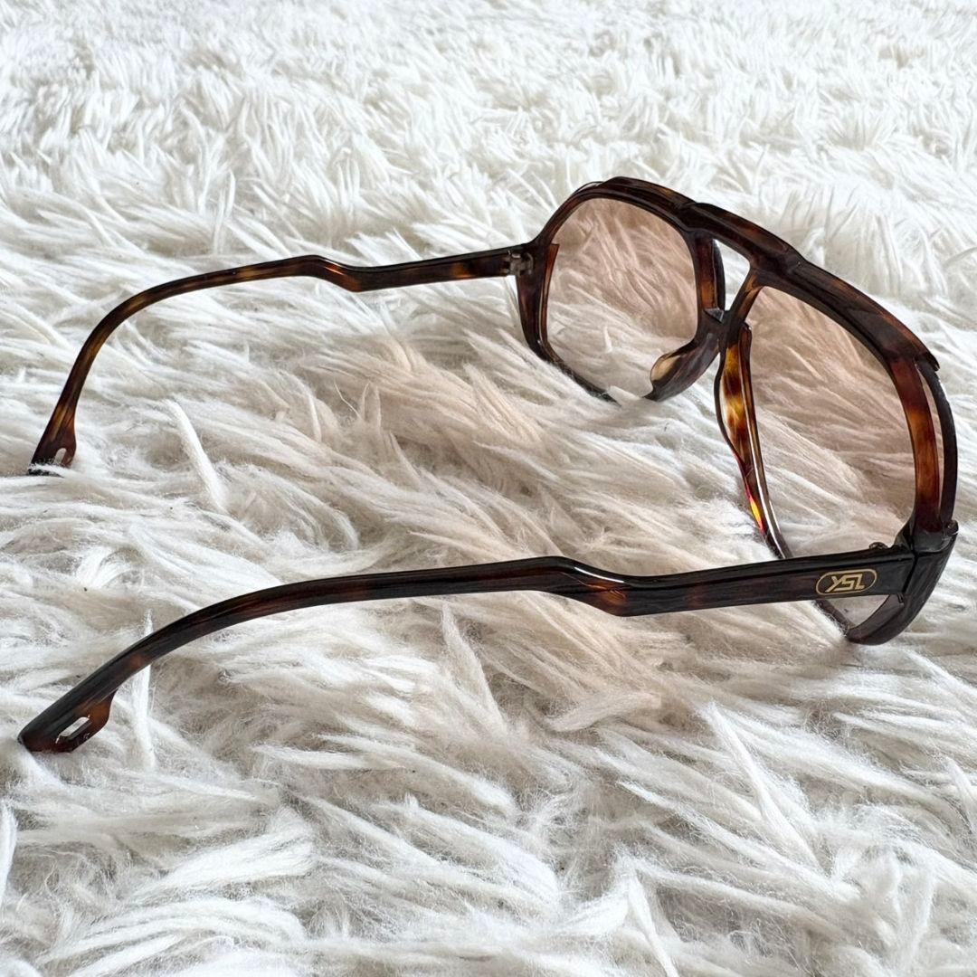 美品 イヴ サンローラン ティアドロップ型 サングラス YSL 31-901