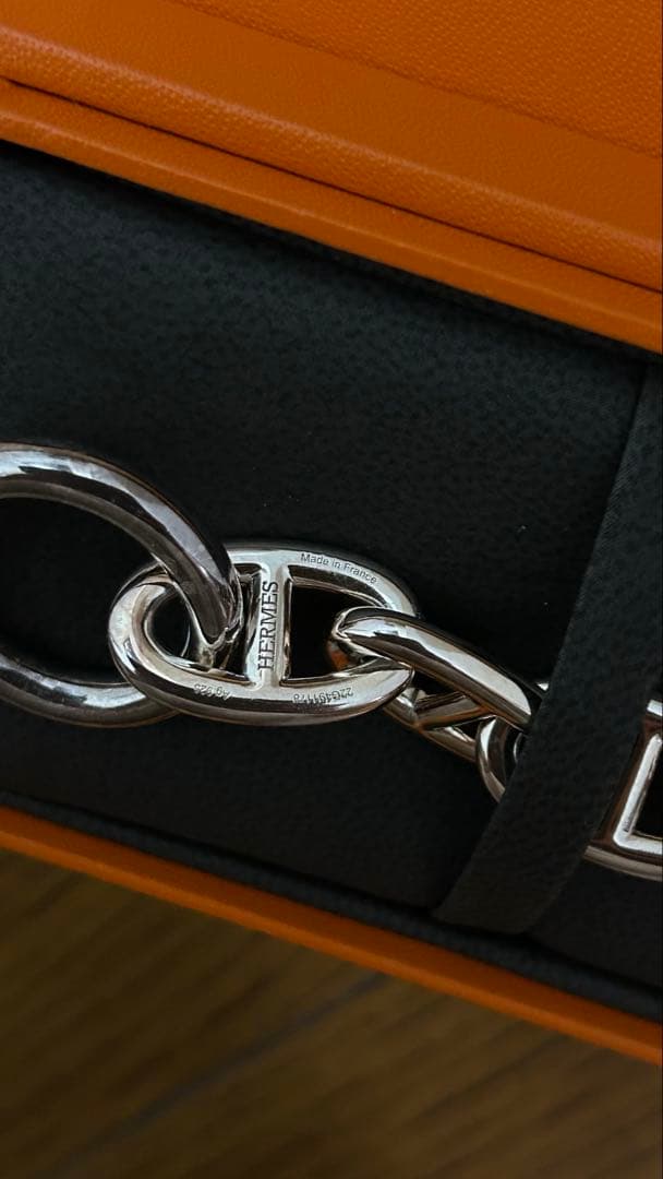 ジュホウ　エルメス　シェーヌダンクルブレスレット GM