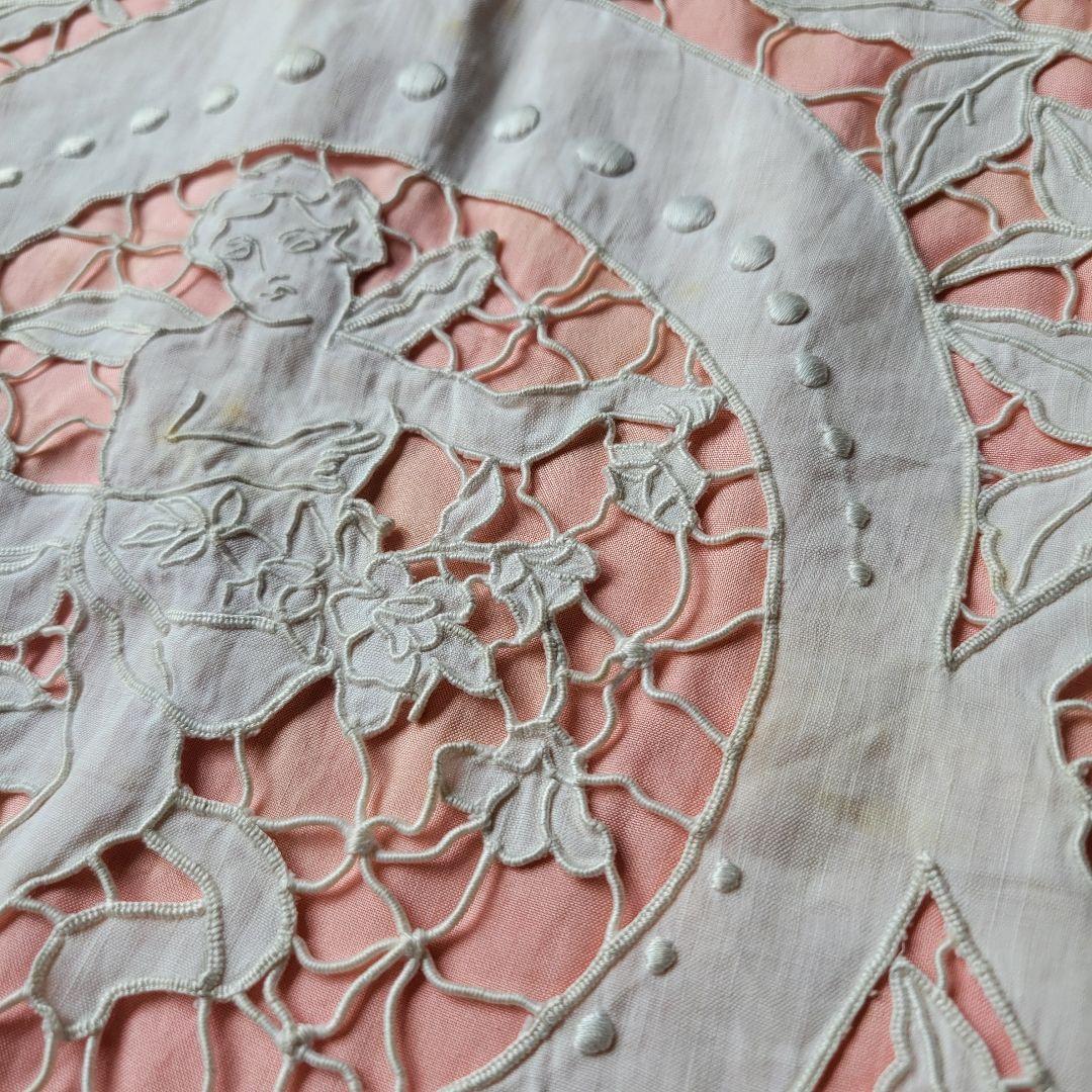 【Little House antiqun様】フランスアンティーク　レース天使