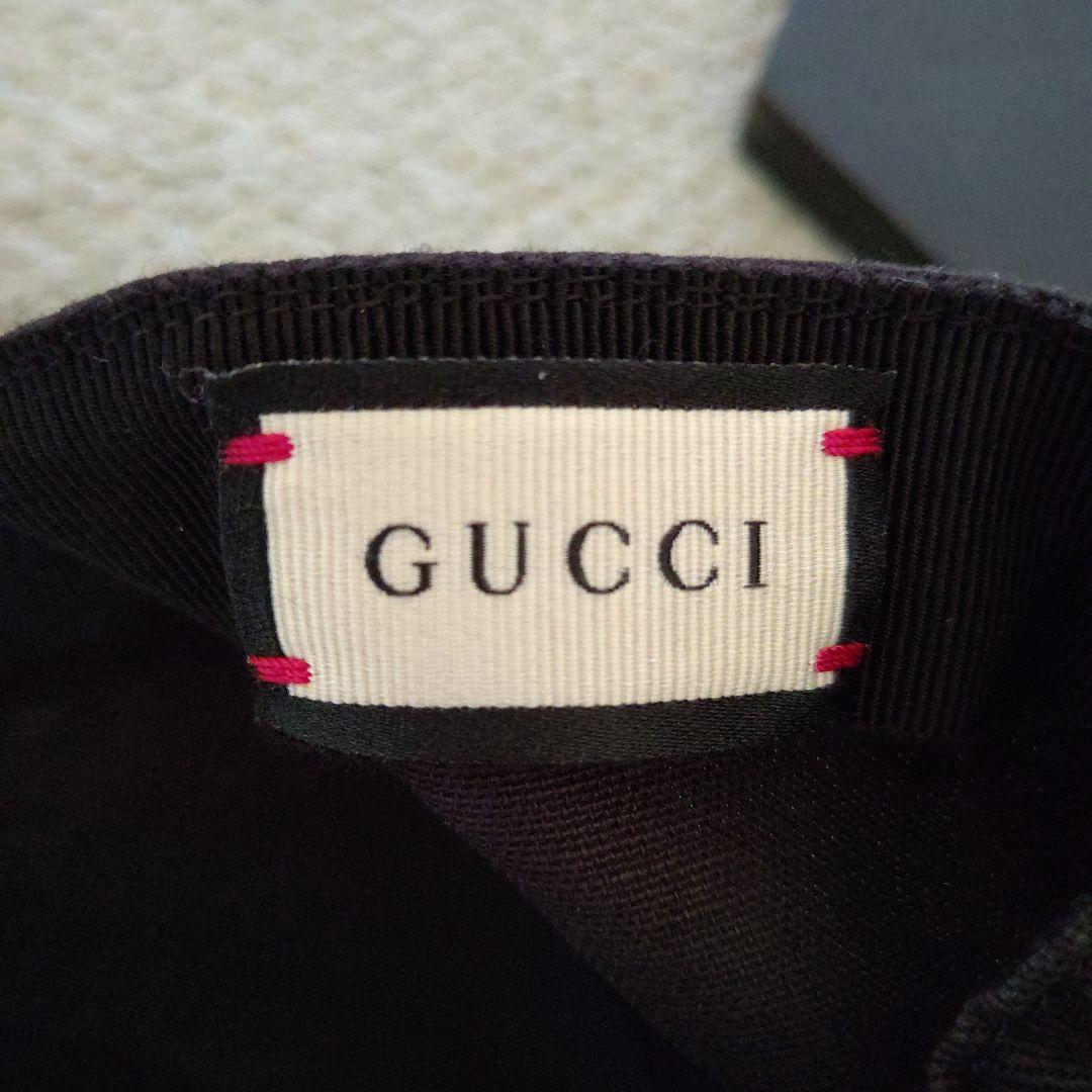 GUCCI ワールドワイド ロゴ ベースボールキャップ