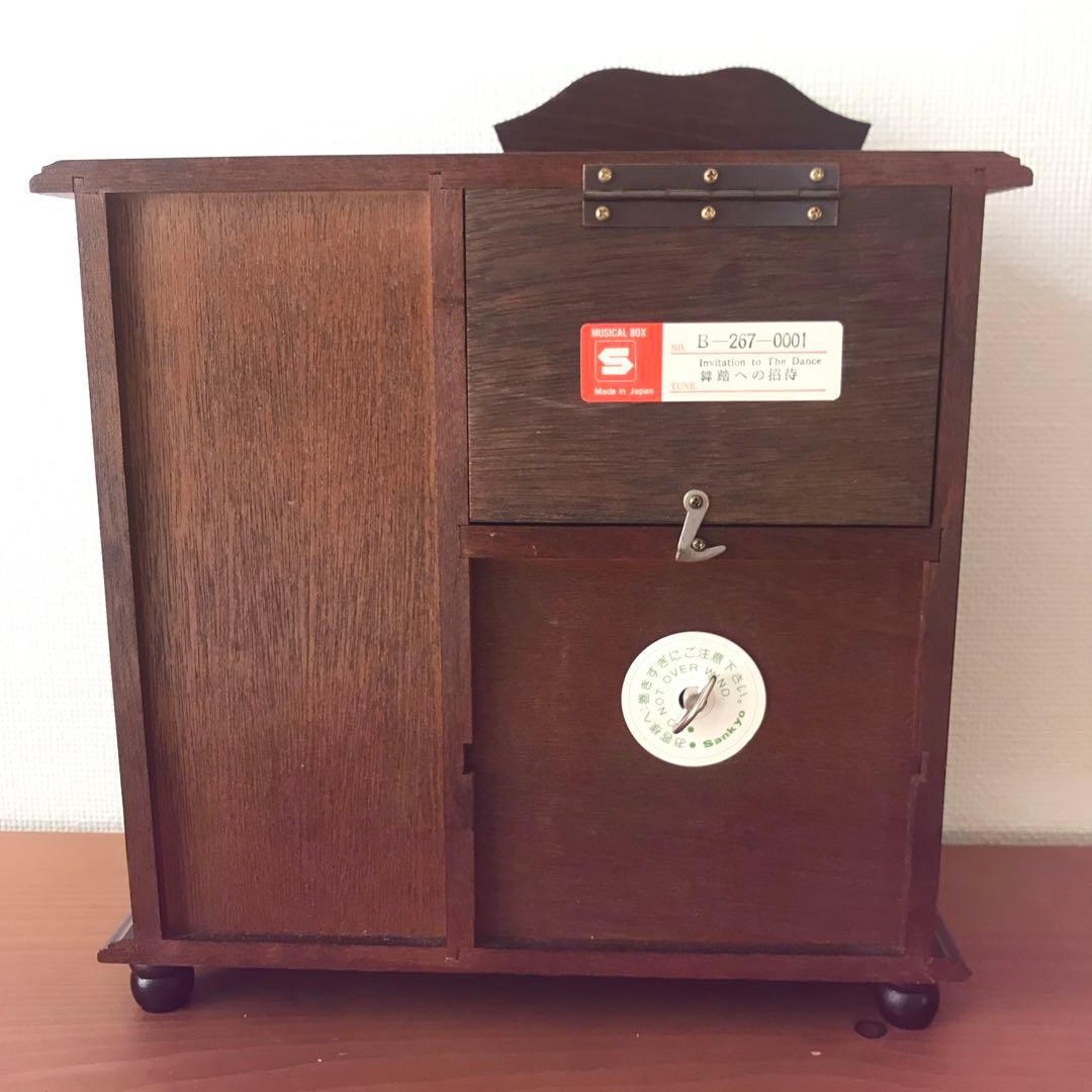 ラビットハウス　オルゴール付き宝石箱　ジュエリーボックス カントリー