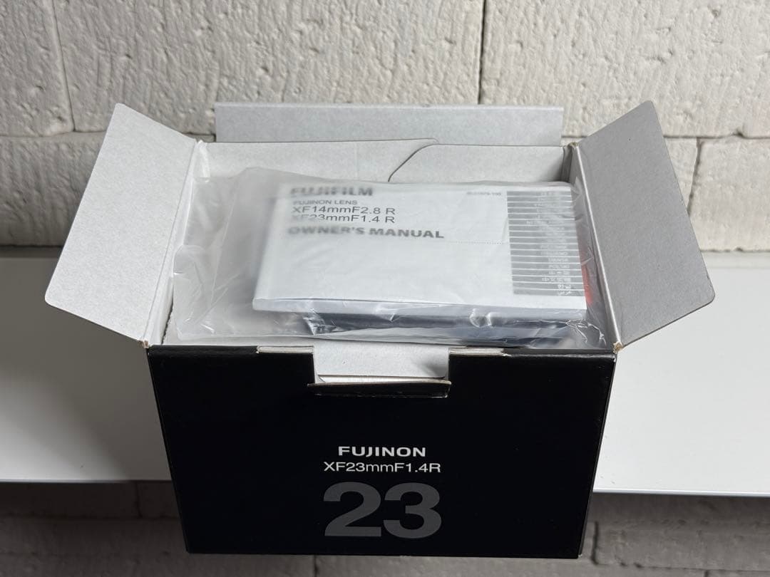 FUJIFILM XF23mmF1.4Rレンズ