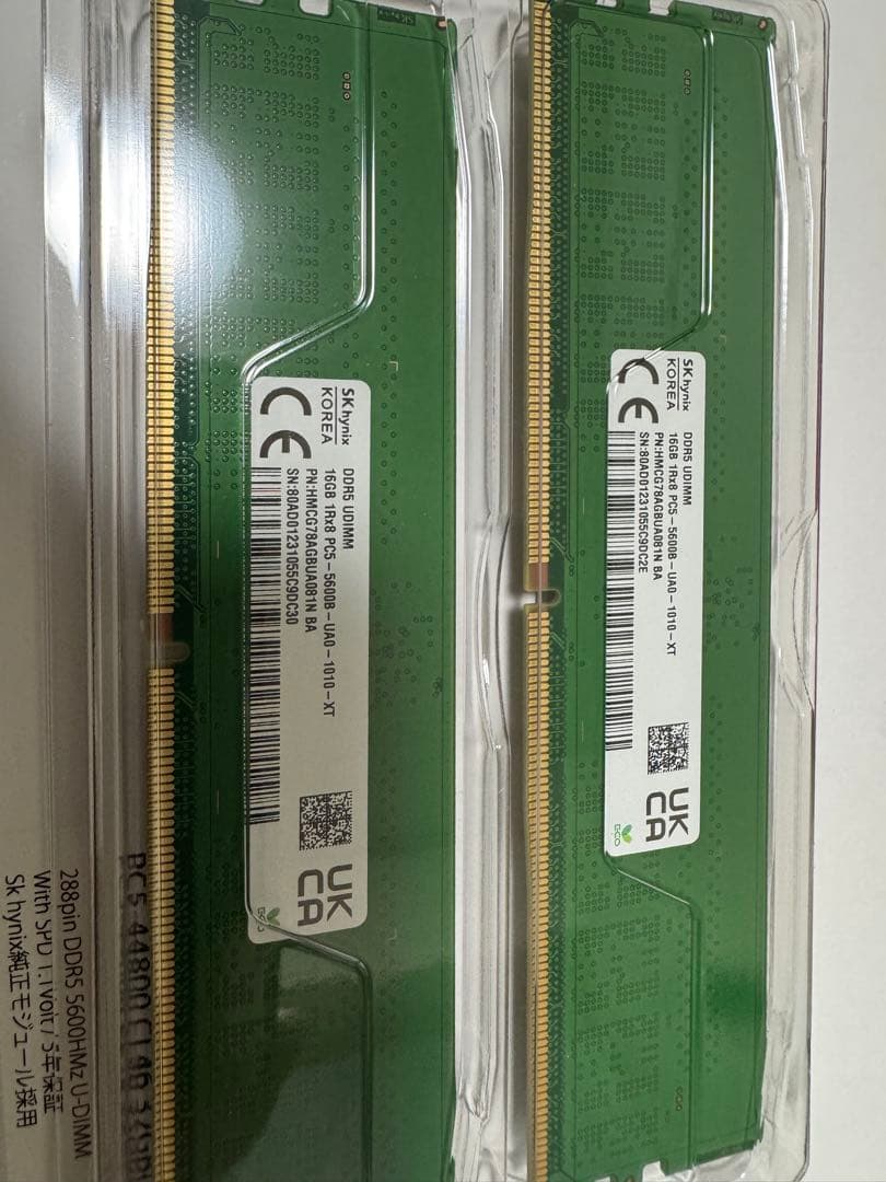 メモリー DDR5 16gb x 2 5600MHZ Ark Selection