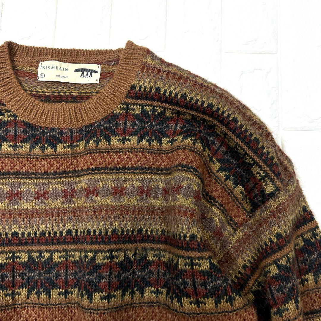 INIS MEAIN イニシュマン アルパカ100%セーター M アイルランド製