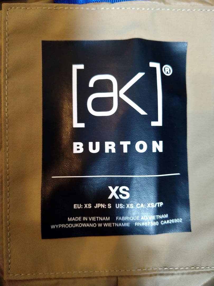 23-24モデル バートン ak サイクリック GORE-TEX 2L パンツ