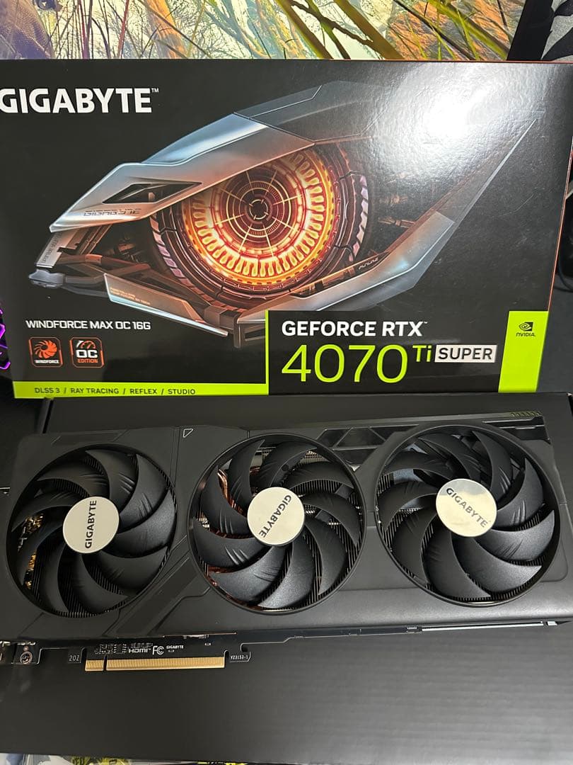 グラフィックボード・グラボ・ビデオカード GIGABYTE GEFORCE RTX 4070 Ti SUPER
