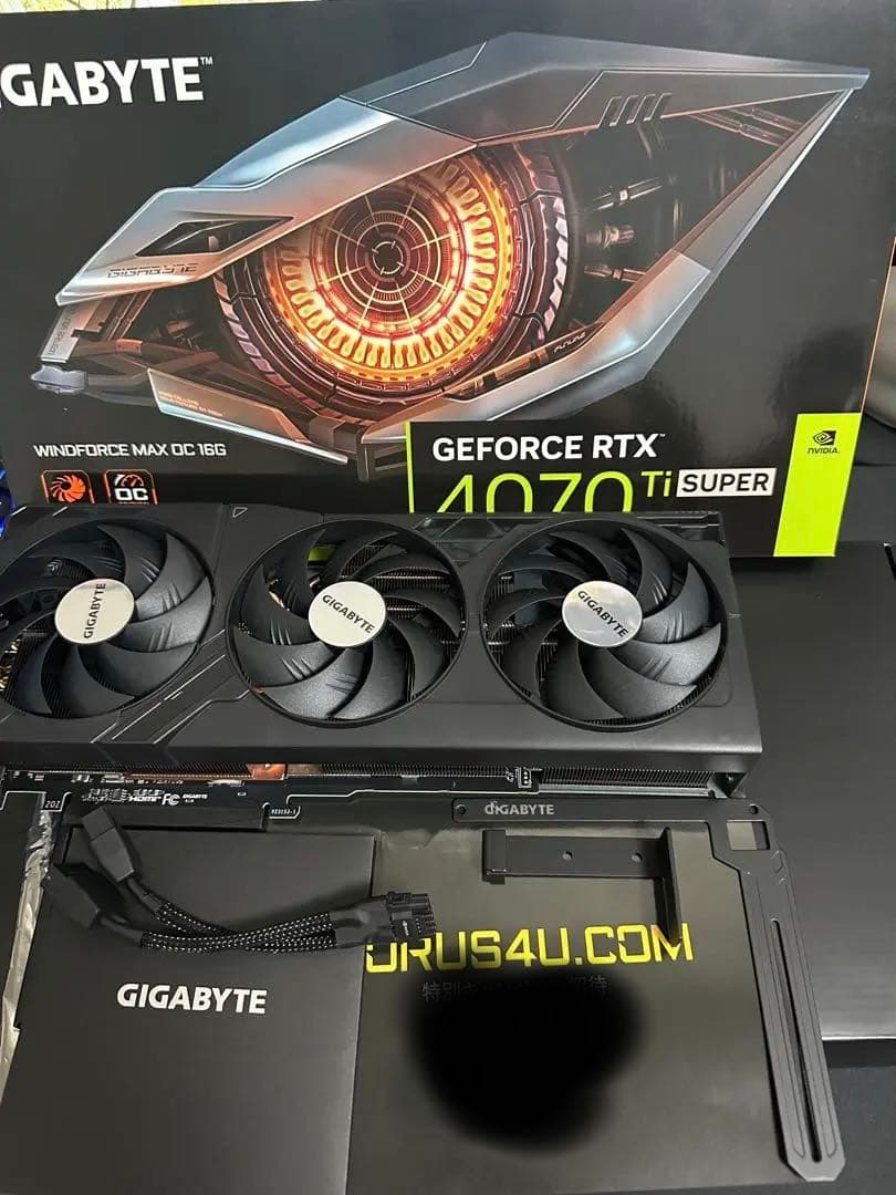グラフィックボード・グラボ・ビデオカード GIGABYTE GEFORCE RTX 4070 Ti SUPER