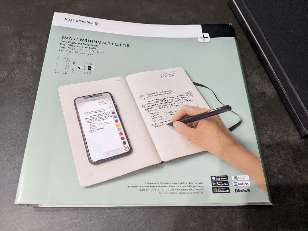 モレスキン　スマートライティングセット