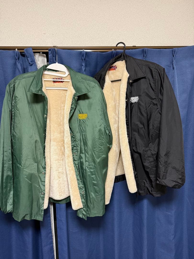 ジャケット・アウター BUDSPOOL LOGO COACH JACKET