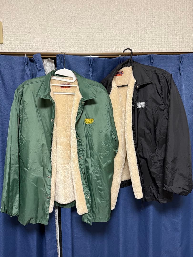 ジャケット・アウター BUDSPOOL LOGO COACH JACKET