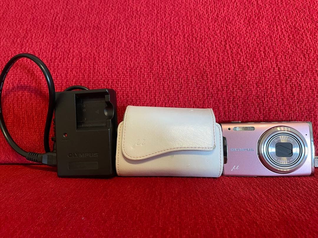 OLYMPUS μ 1060 デジタルカメラ　充電器&ケース付