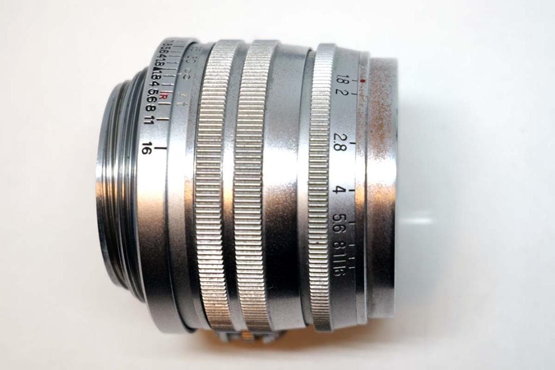 CANON LENS 50mm F1.8 ライカL39マウント