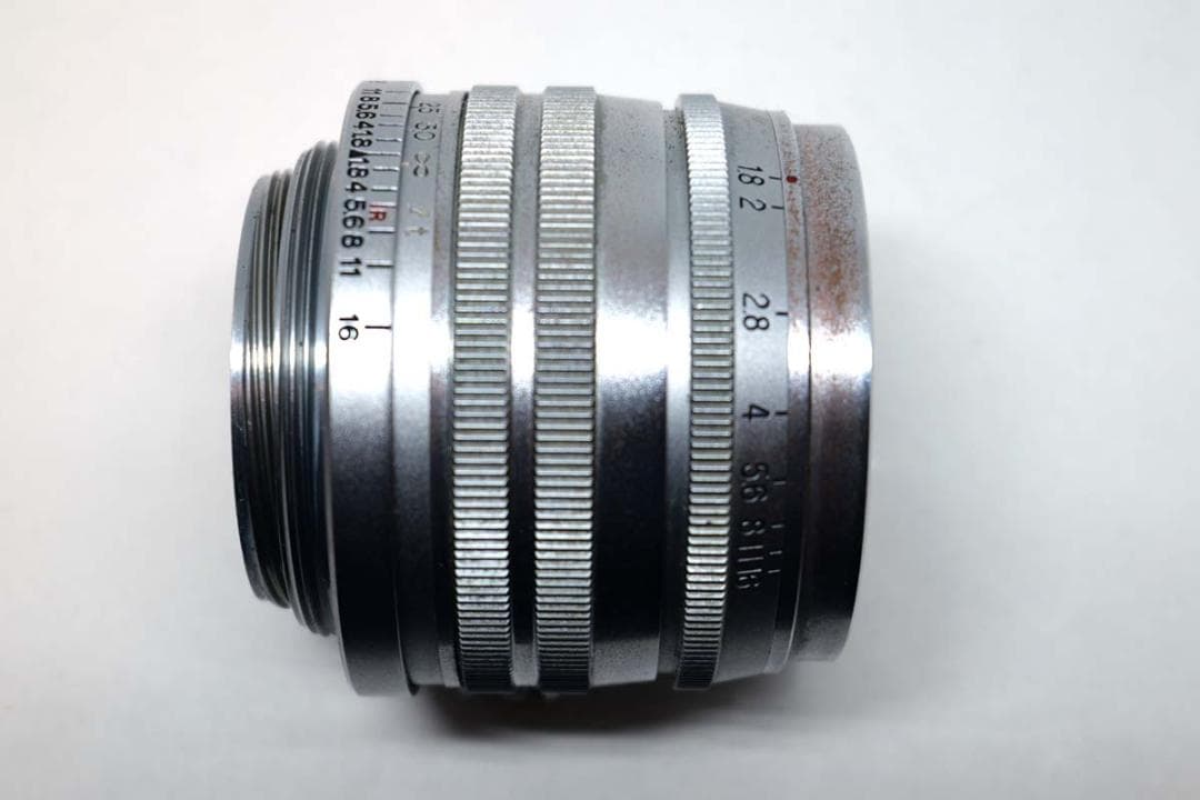 CANON LENS 50mm F1.8 ライカL39マウント