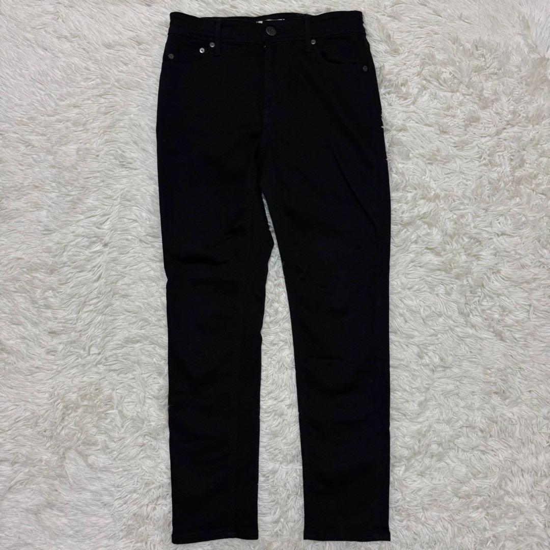 完売品/未使用級/L✨ヤヌーク スキニーデニム パトリシア 現行 完売サイズ 黒