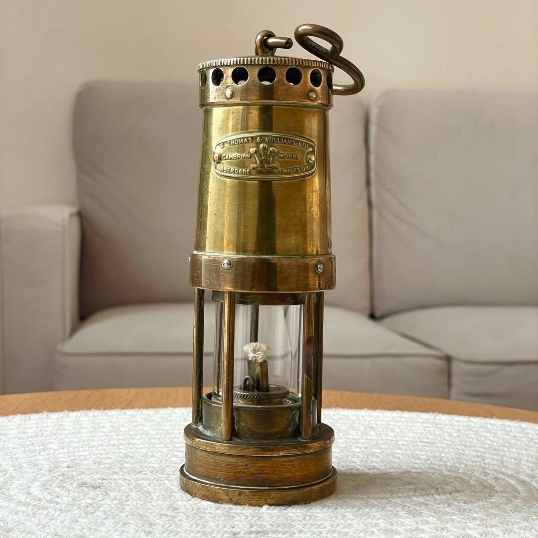 E.Thomas & Williams カンブリアン マイナーズランプ ランタン