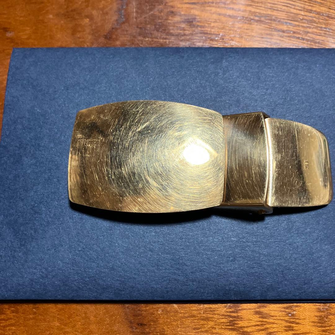 18金50グラム　バックル30ミリ用