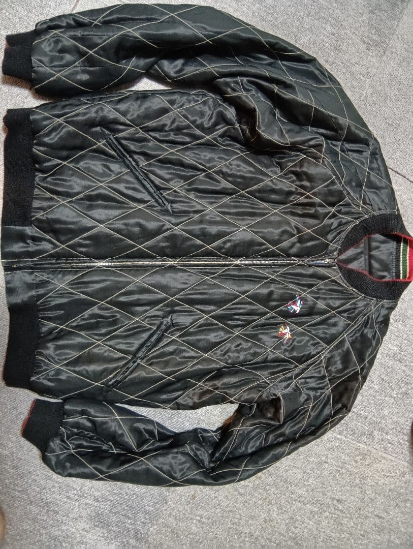 ロ*ん様 テーラー東洋　ハチドリ　ナスカの地上絵　リバーシブル